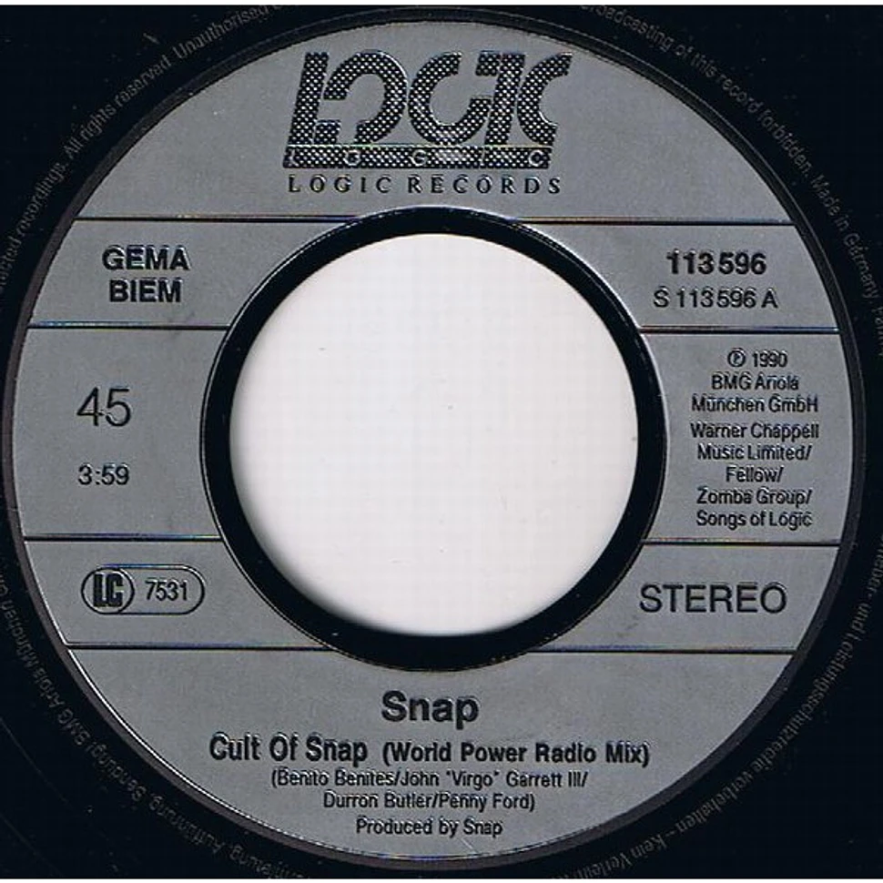 Snap! - Cult Of Snap