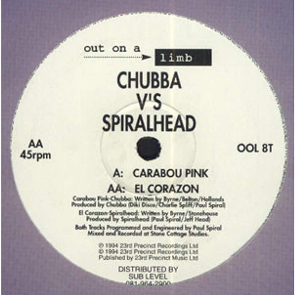 Chubba v's Spiralhead - Carabou Pink / El Corazon