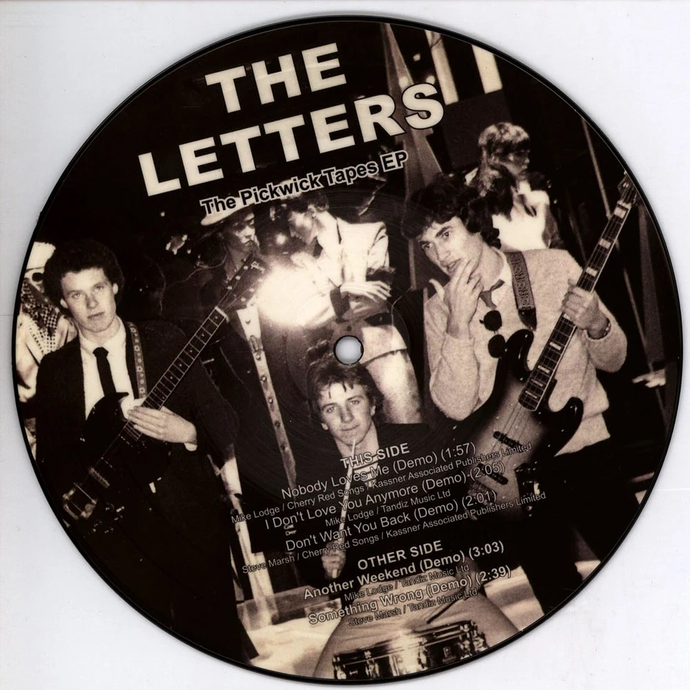 The Letters - The Pickwick Tapes Ep Picture Disc Edition