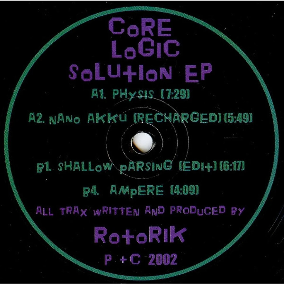 Rotorik - Core Logic Solution EP