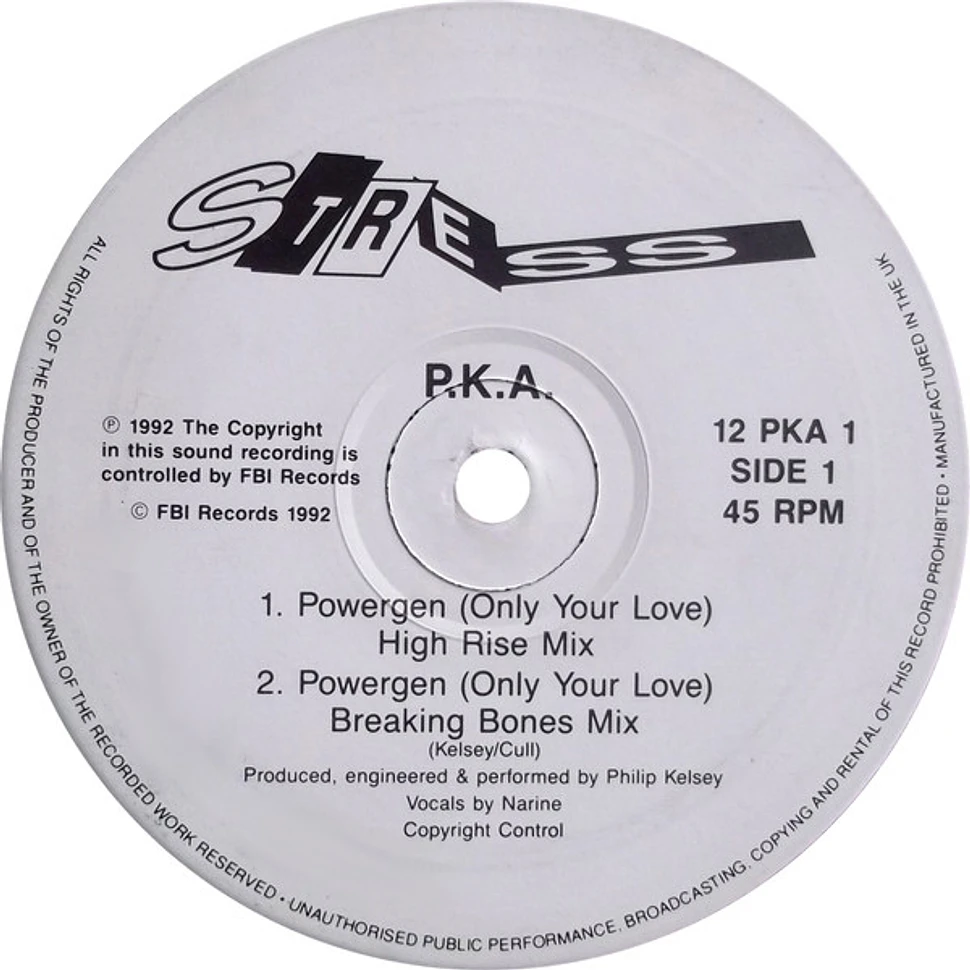 PKA - Powergen (Only Your Love)