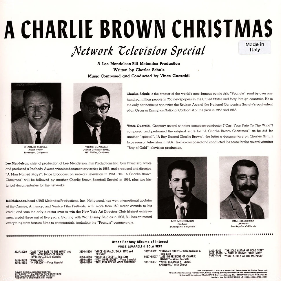 Vince Guaraldi Trio - A Charlie Brown Christmas Deluxe Edition