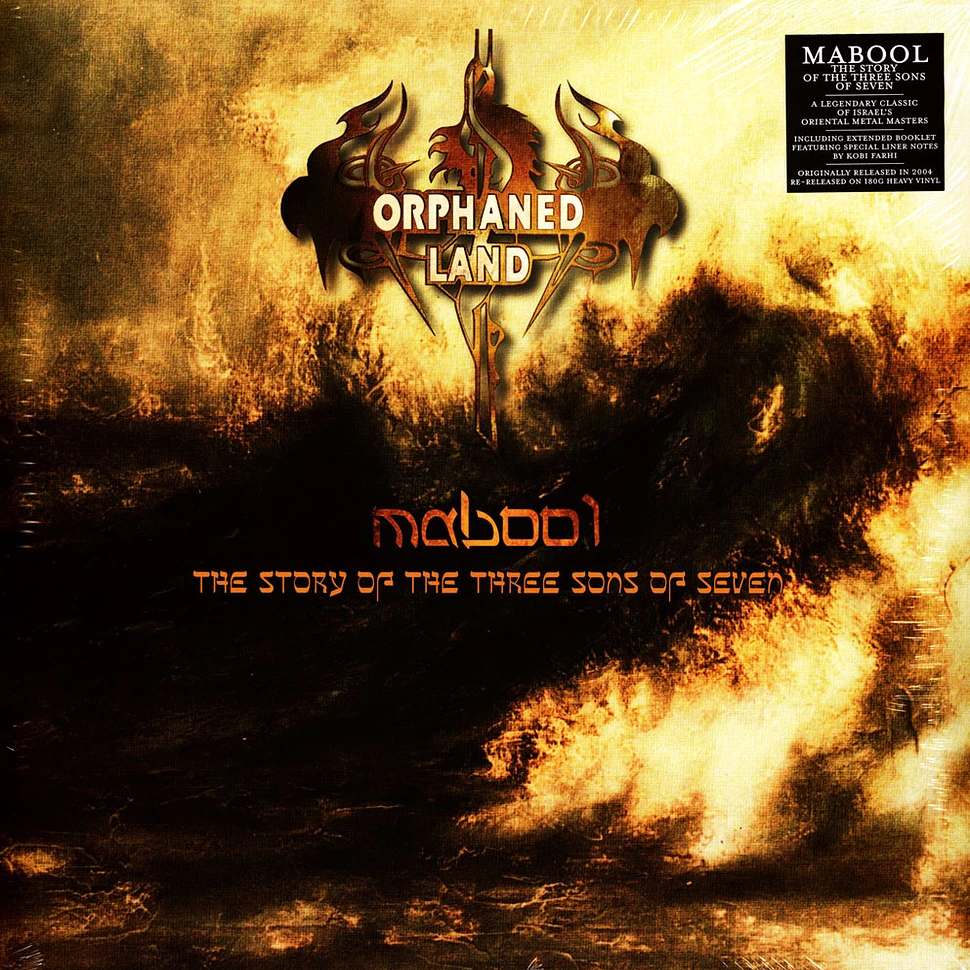 Orphaned Land - Mabool Vinyl Re-Issue 2022