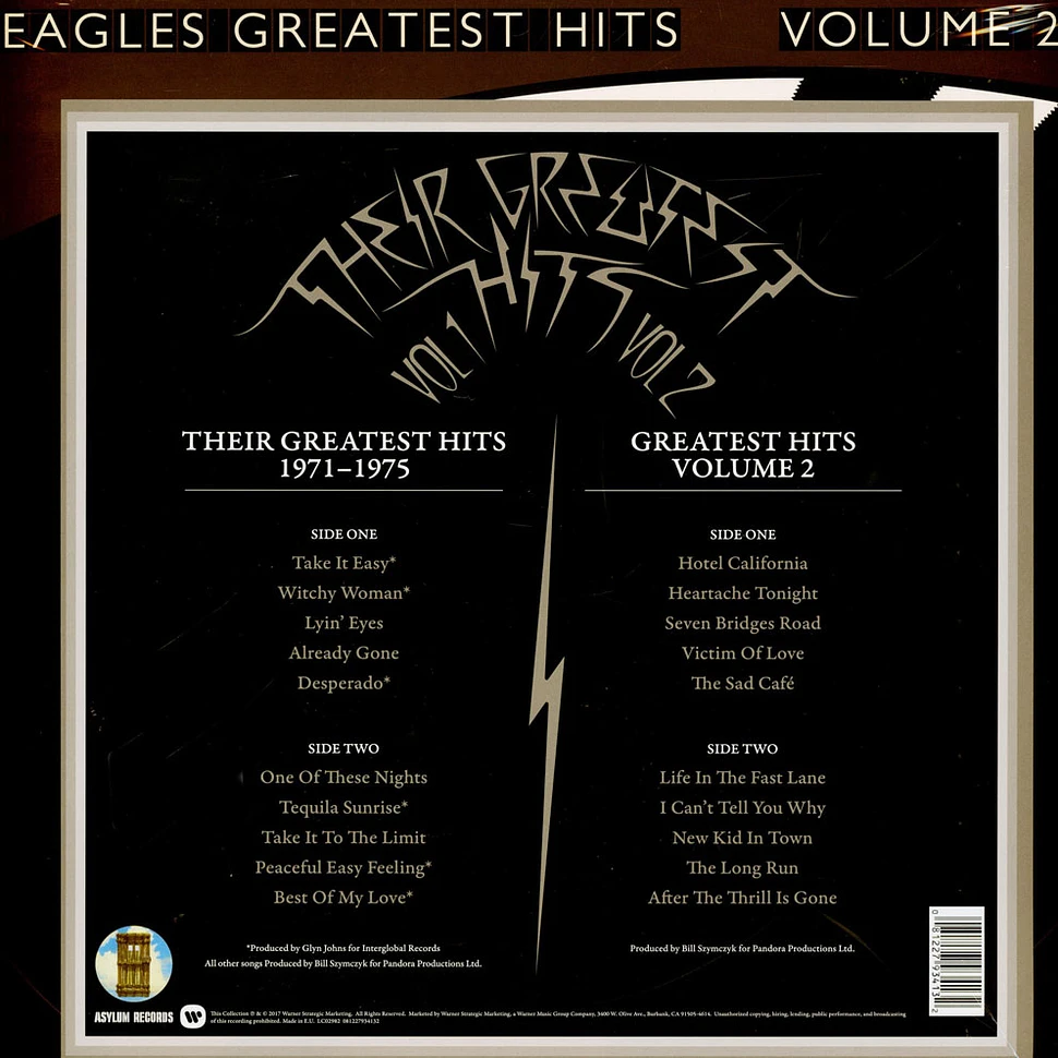 Eagles - Their Greatest Hits Volumes 1 & 2
