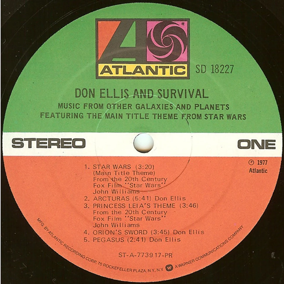 Don Ellis And Survival - Music From Other Galaxies And Planets
