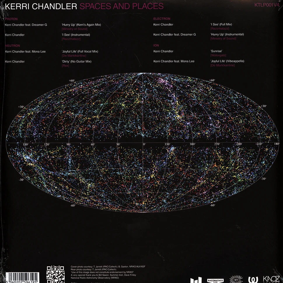 Kerri Chandler - Spaces And Places: Album Sampler 4