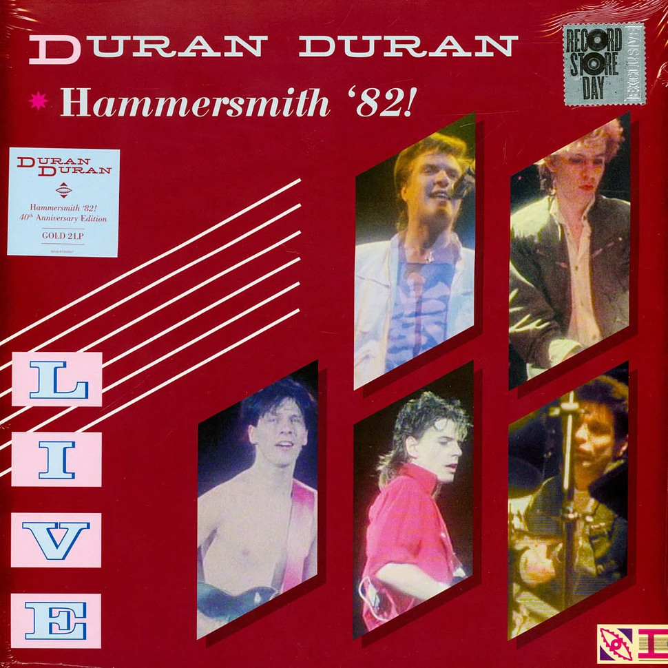 Duran Duran Live At Hammersmith 82 Black Friday Record Store Day Duran Duran Live At Hammersmith 82 Black Friday Record Store Day