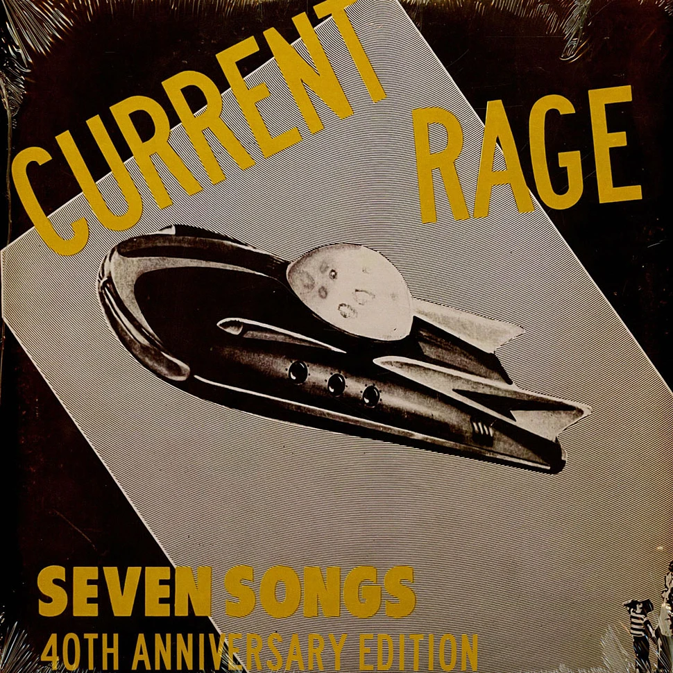 Current Rage - Seven Songs 40th Anniversary Expanded Clear Highlighter Yellow Vinyl Edition