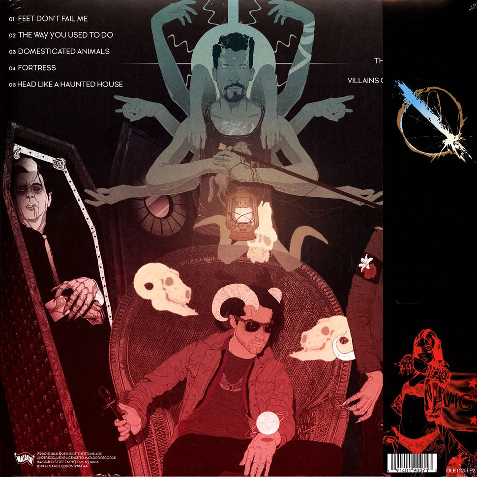 Queens Of The Stone Age - Villains Opaque White Vinyl Edition