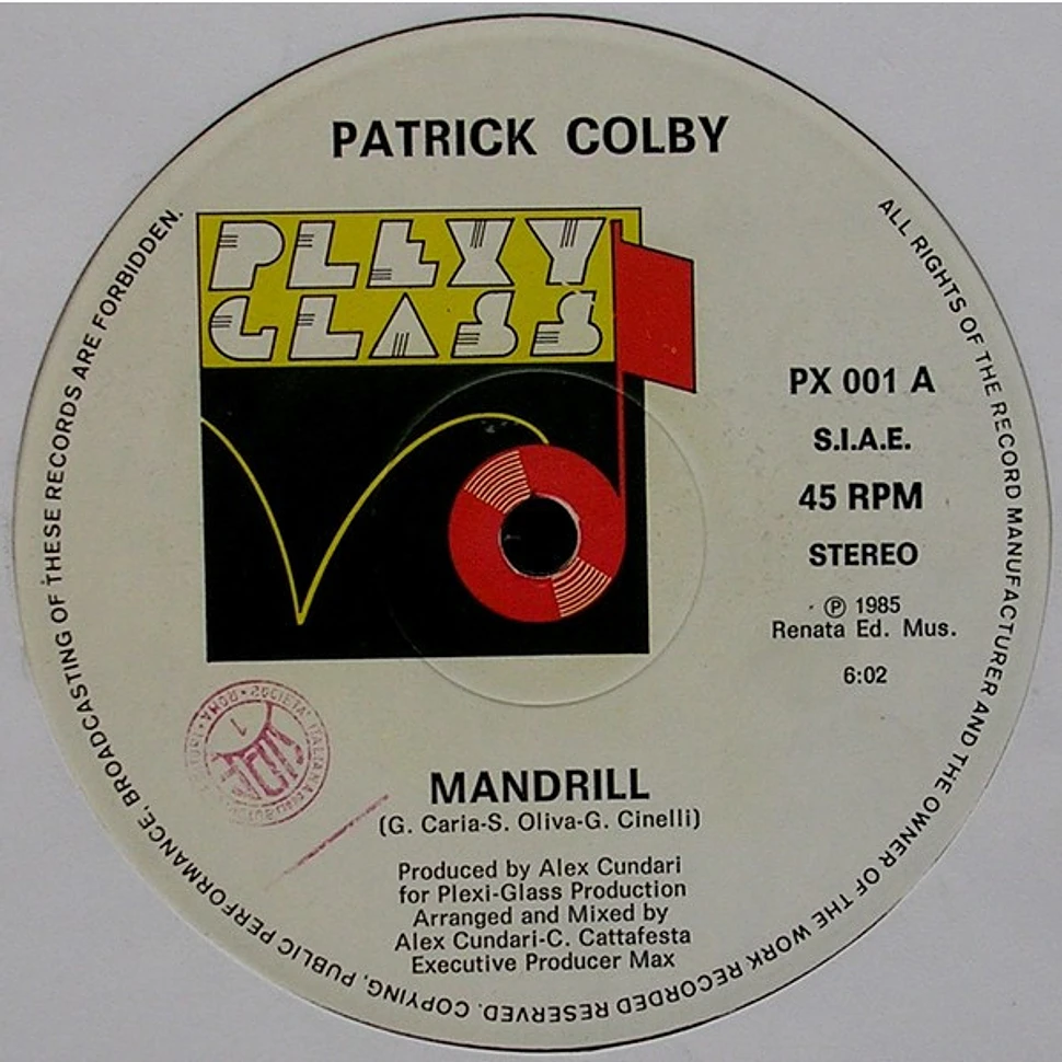 Patrick Colby - Mandrill