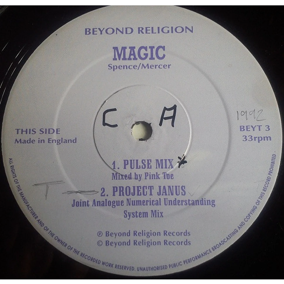 Beyond Religion - Magic