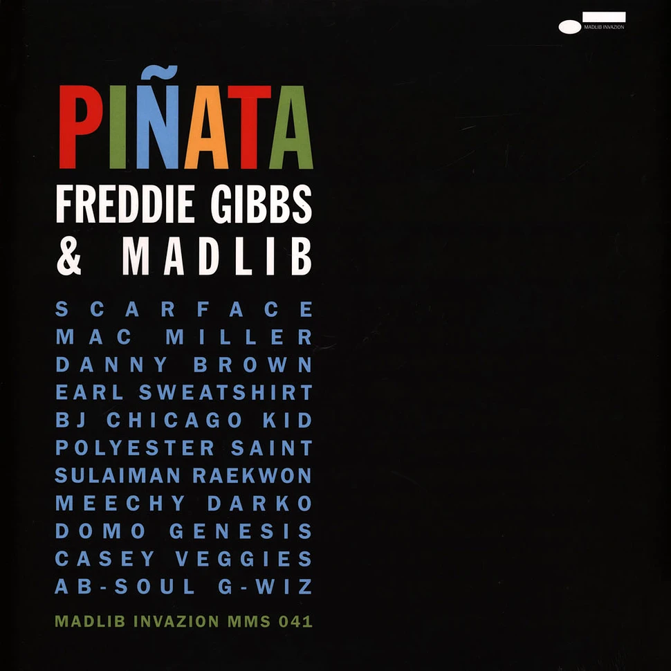 Freddie Gibbs & Madlib - Pinata: The 1964 Version Skyblue & Black Vinyl Edition