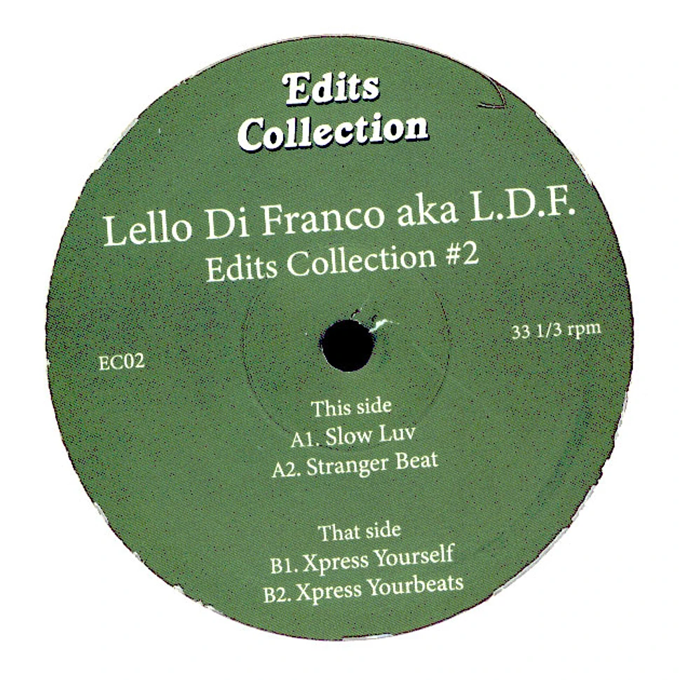 Lello Di Franco Aka Ldf - Edits Collection #2