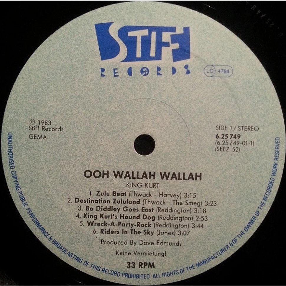 King Kurt - Ooh Wallah Wallah