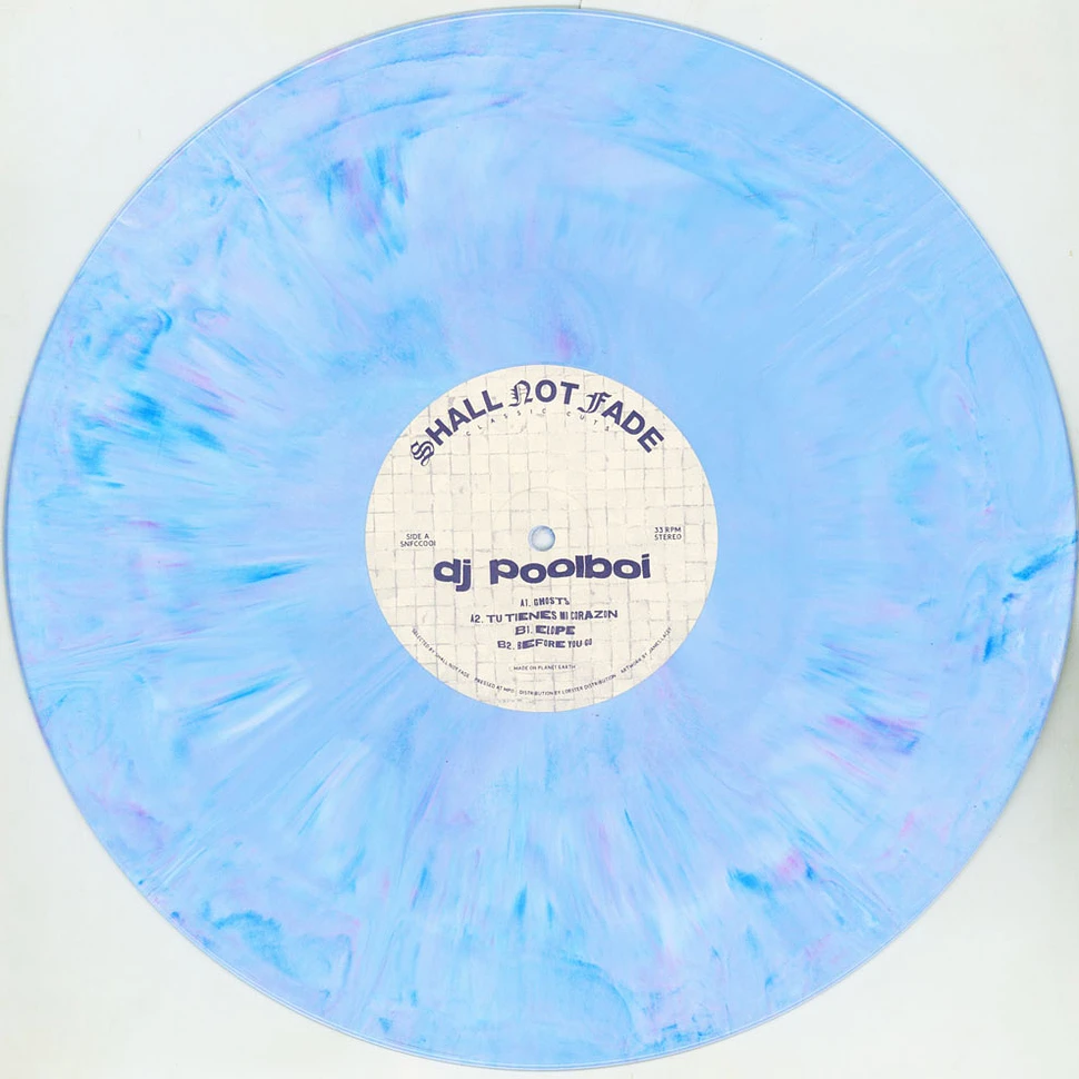 DJ Poolboi - Rarities Ep 2022 Light Blue Marbled Vinyl Edition
