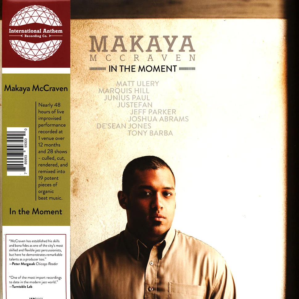 Makaya McCraven - In The Moment Black Vinyl Edition