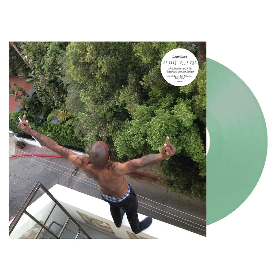 Death Grips - No Love Deep Web 10th Anniversary Coke Bottle Green Vinyl Edition