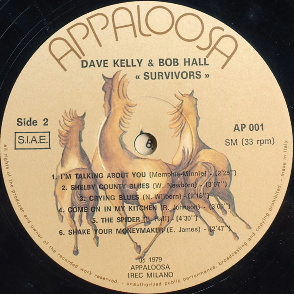Dave Kelly & Bob Hall - Survivors