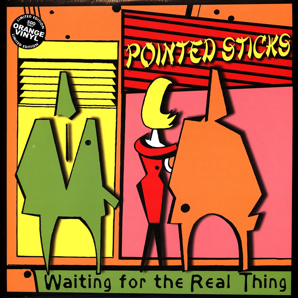 Pointed Sticks - Waiting For The Real Thing Orange Vinyl Edition