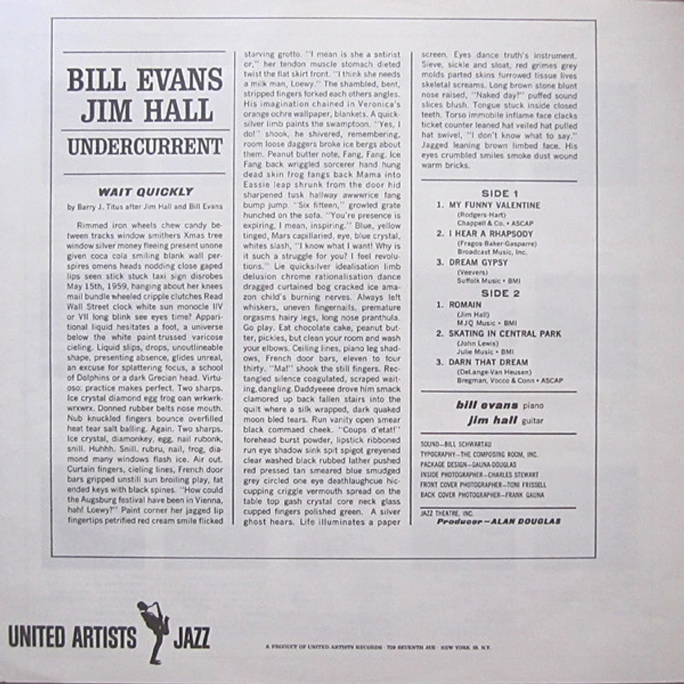 Bill Evans & Jim Hall - Undercurrent