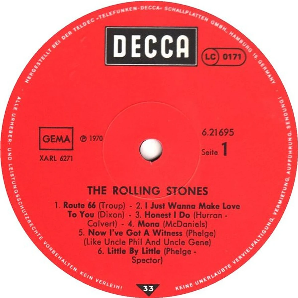 The Rolling Stones - The Rolling Stones - Vinyl LP - 1982 - DE ...