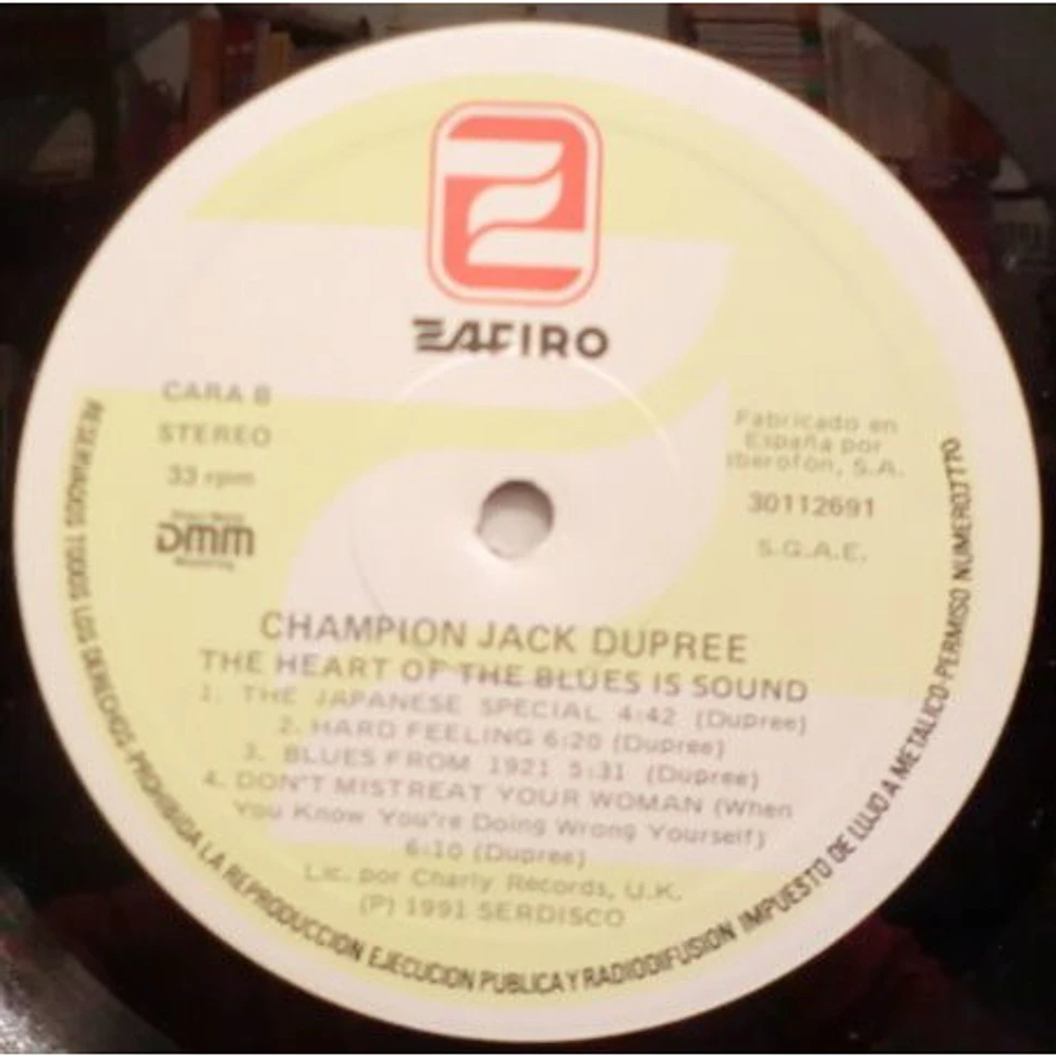 Champion Jack Dupree - The Heart Of The Blues Is Sound