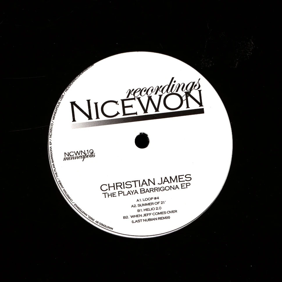 Christian James - The Playa Barrigona EP