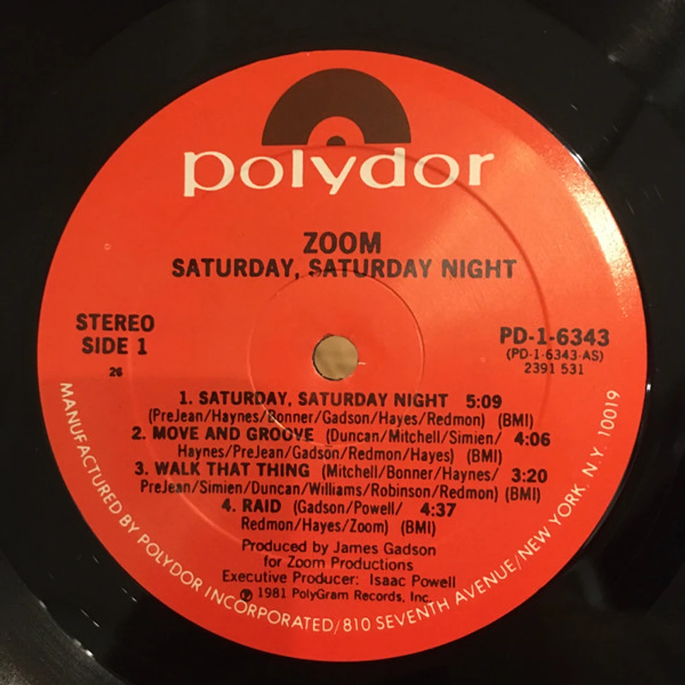 Zoom - Saturday, Saturday Night