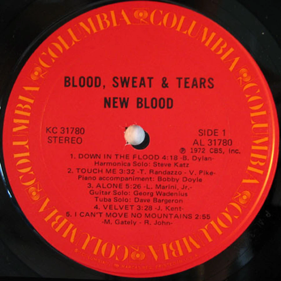 Blood, Sweat And Tears - New Blood