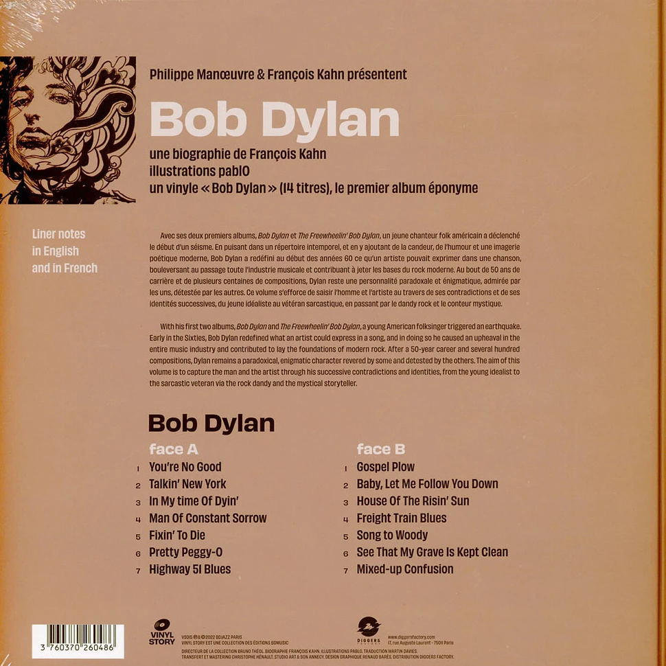 Bob Dylan - Vinyl Story + Hardback Illustrated Book
