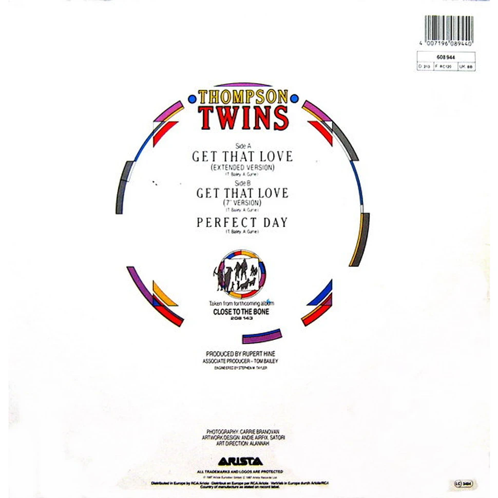 Thompson Twins - Get That Love