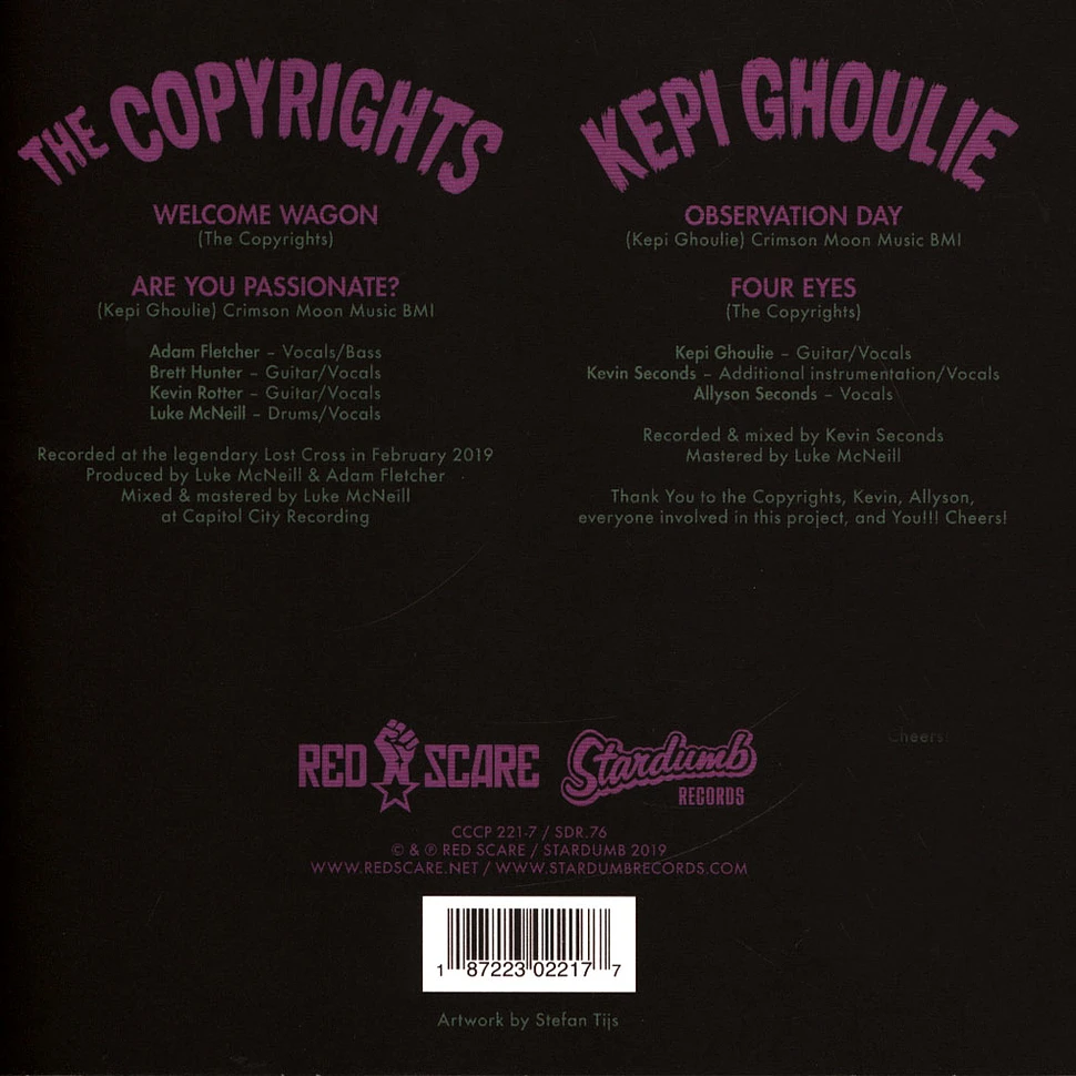 The Copyrights / Kepi Ghoulie - Observation Wagon