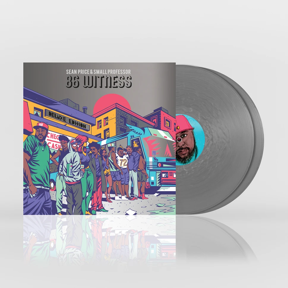 Sean Price & Small Professor - 86 Witness Deluxe Silver Vinyl Edition