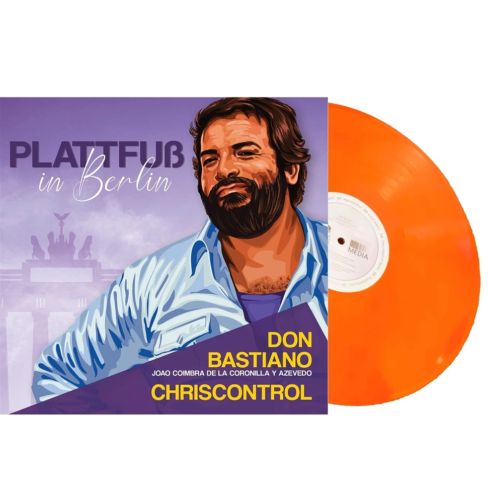 Maglietta Ufficiale Terence Hill & Bud Spencer, Antonio & Bastiano Coimbra, Bianca, 100% Cotone, Taglia XXXL