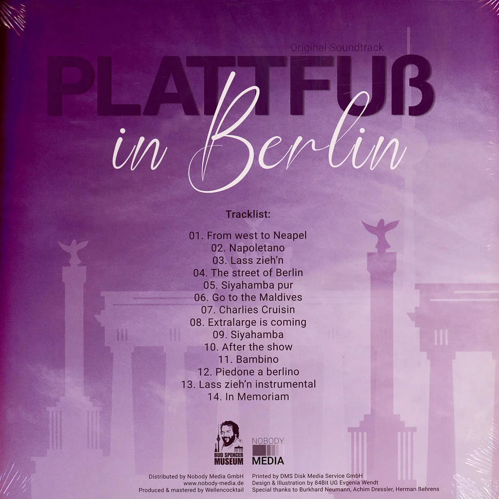 Don Bastiano (Bud Spencer Museum) - Plattfuß In Berlin - Original  Soundtrack - Vinyl LP - 2022 - EU - Original