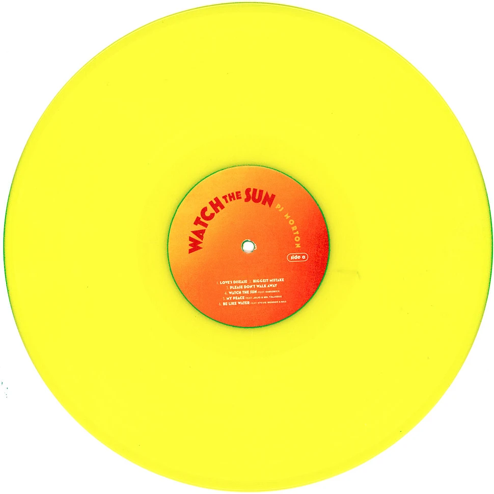 PJ Morton - Watch The Sun Yellow Vinyl Edition