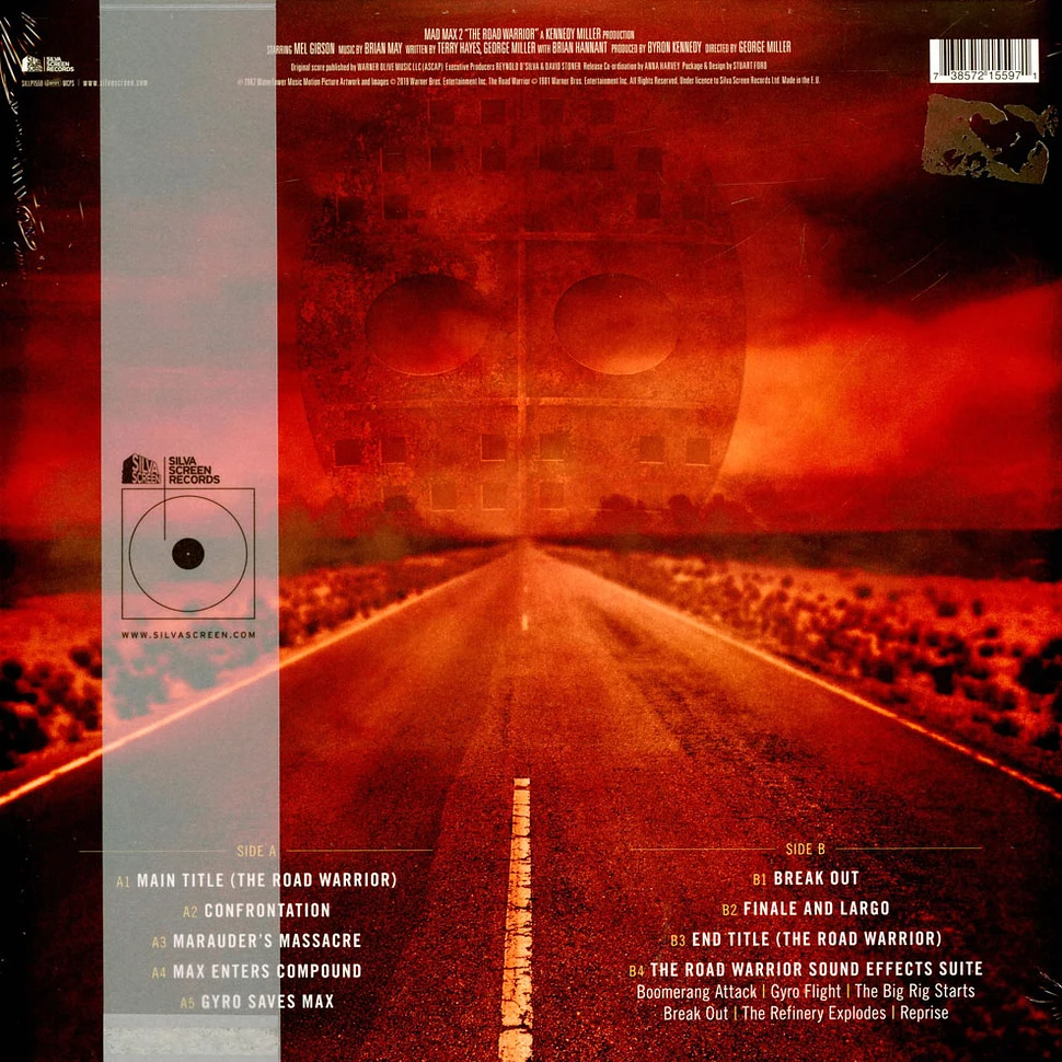 V.A. - OST Mad Max 2 The Road Warrior Red Vinyl Edition