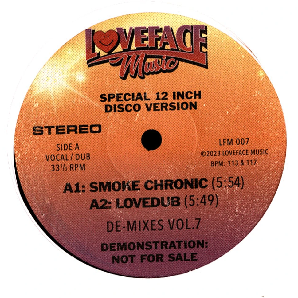 Loveface - De Mixes Volume 7
