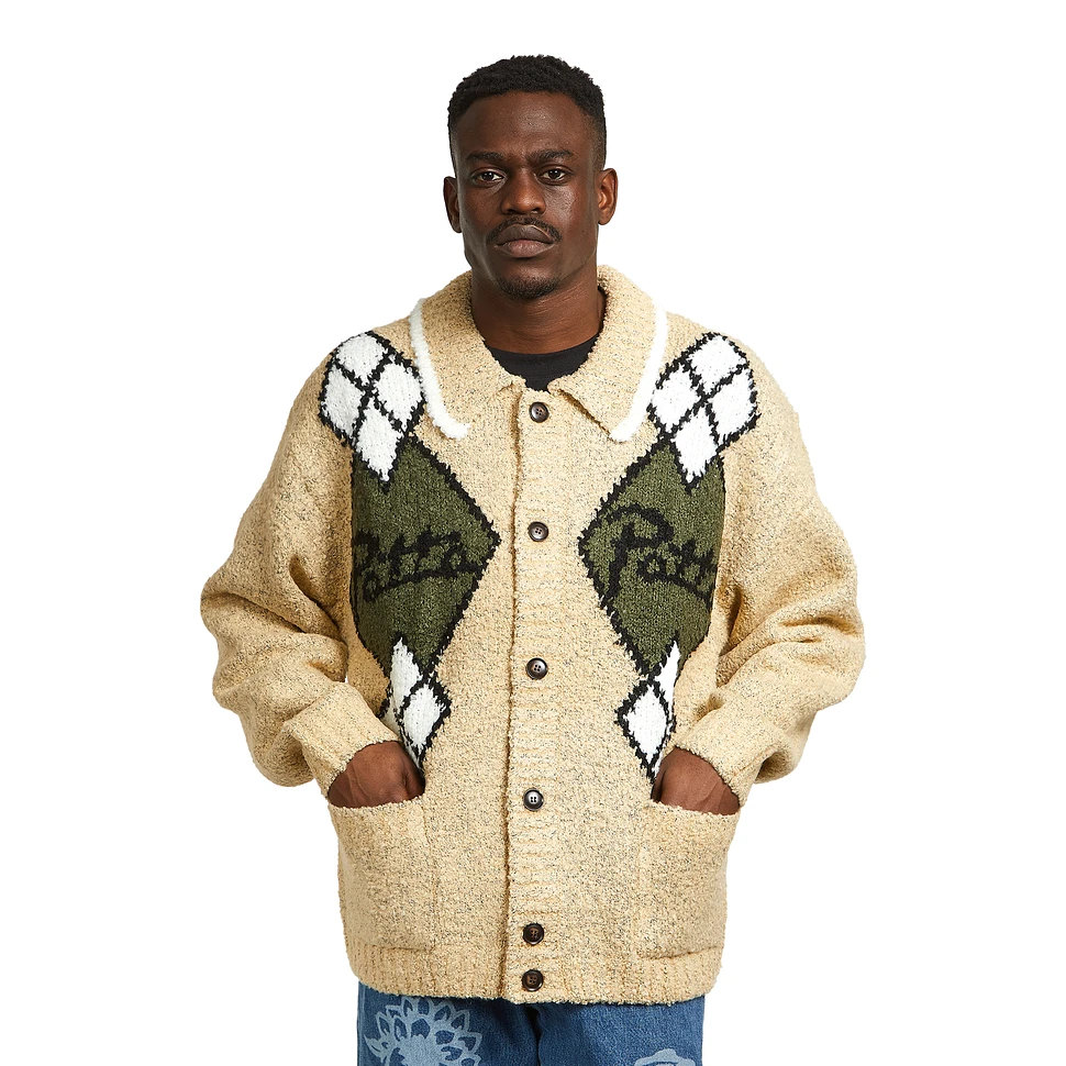 Patta - Argyle Knitted Cardigan