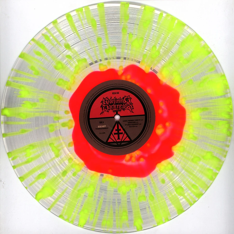 Jesus Wept - Apartheid Redux + Psycehdelic Degeneracy Splatter Vinyl Edition