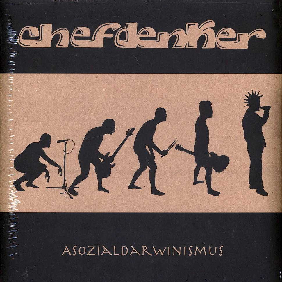 Chefdenker - Asozialdarwinismus Black Vinyl Edition