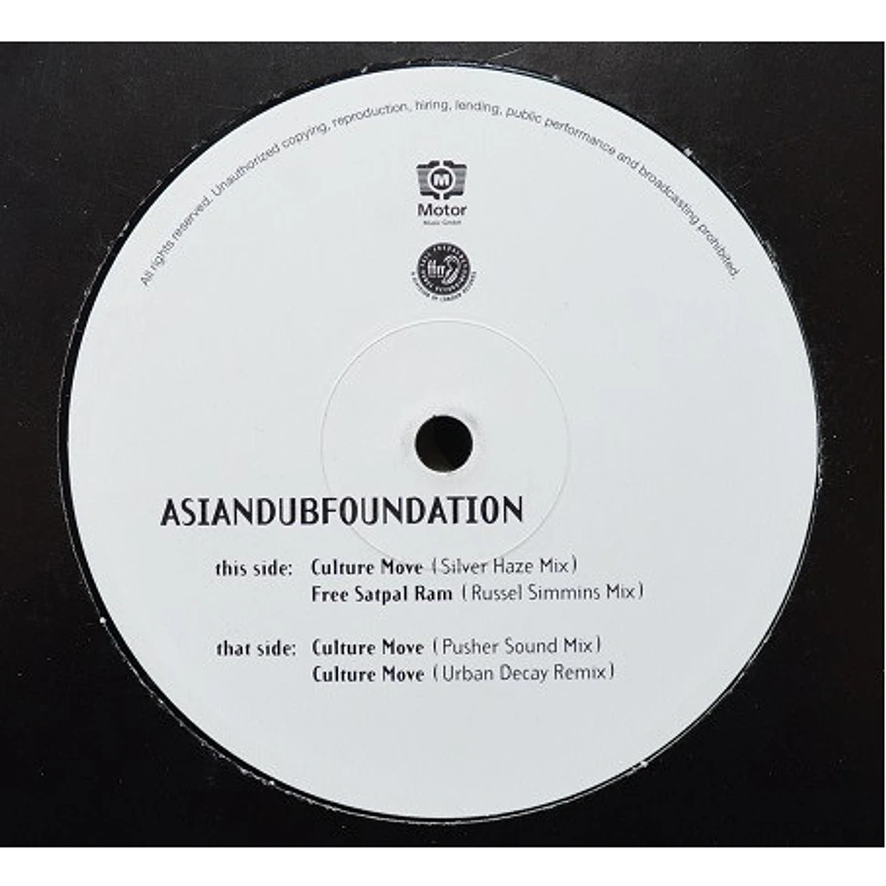 Asian Dub Foundation - Culture Move EP