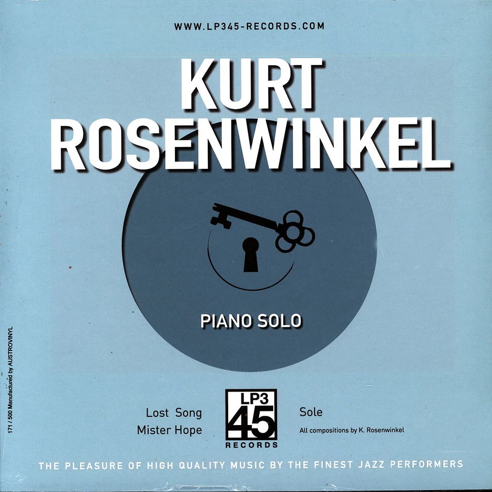 Kurt Rosenwinkel - Piano Solo