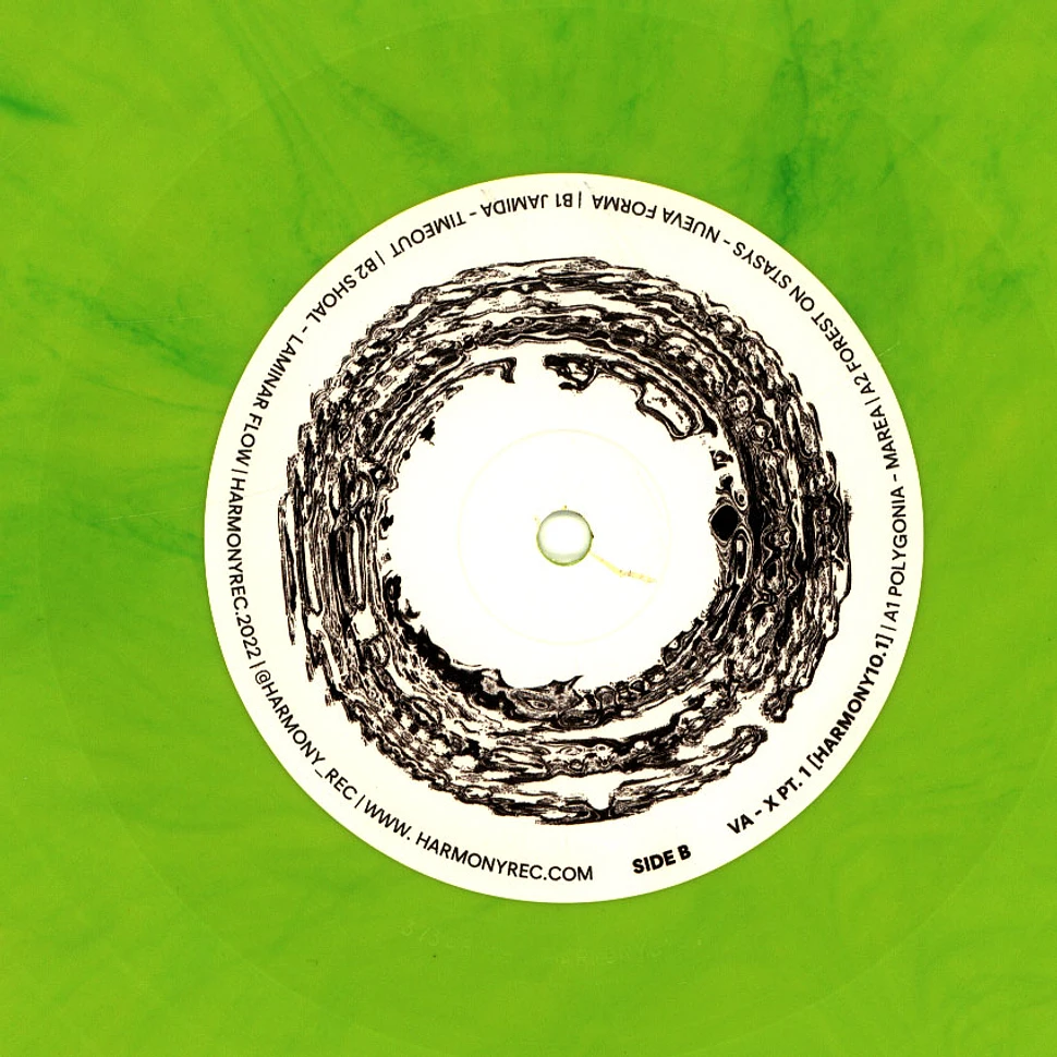 V.A. - X Pt.1 Green Marbled Vinyl Edition