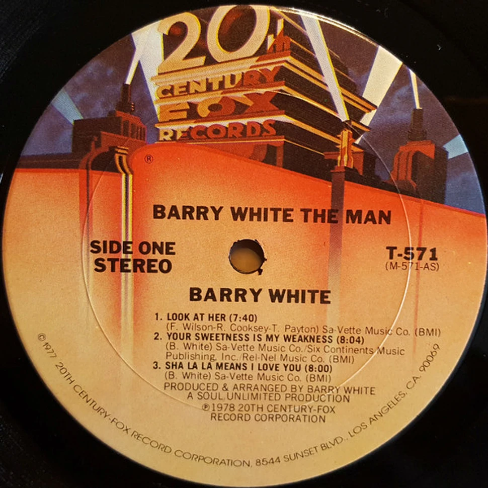 Barry White - Barry White The Man