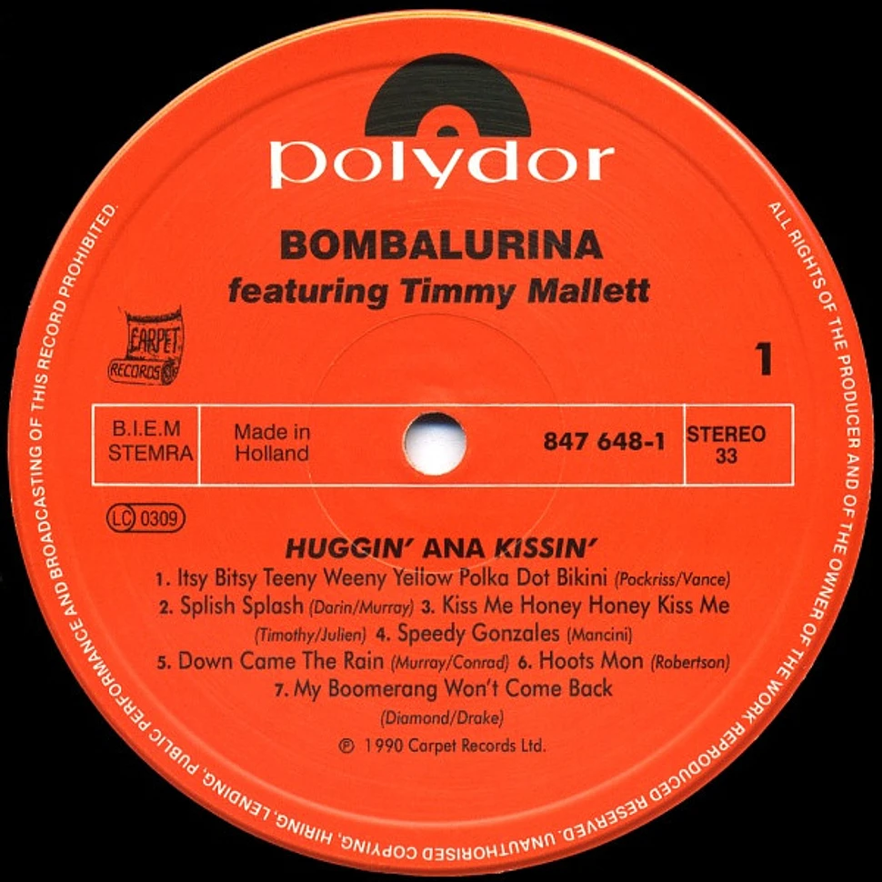 Bombalurina Featuring Timmy Mallett - Huggin' An'a Kissin'