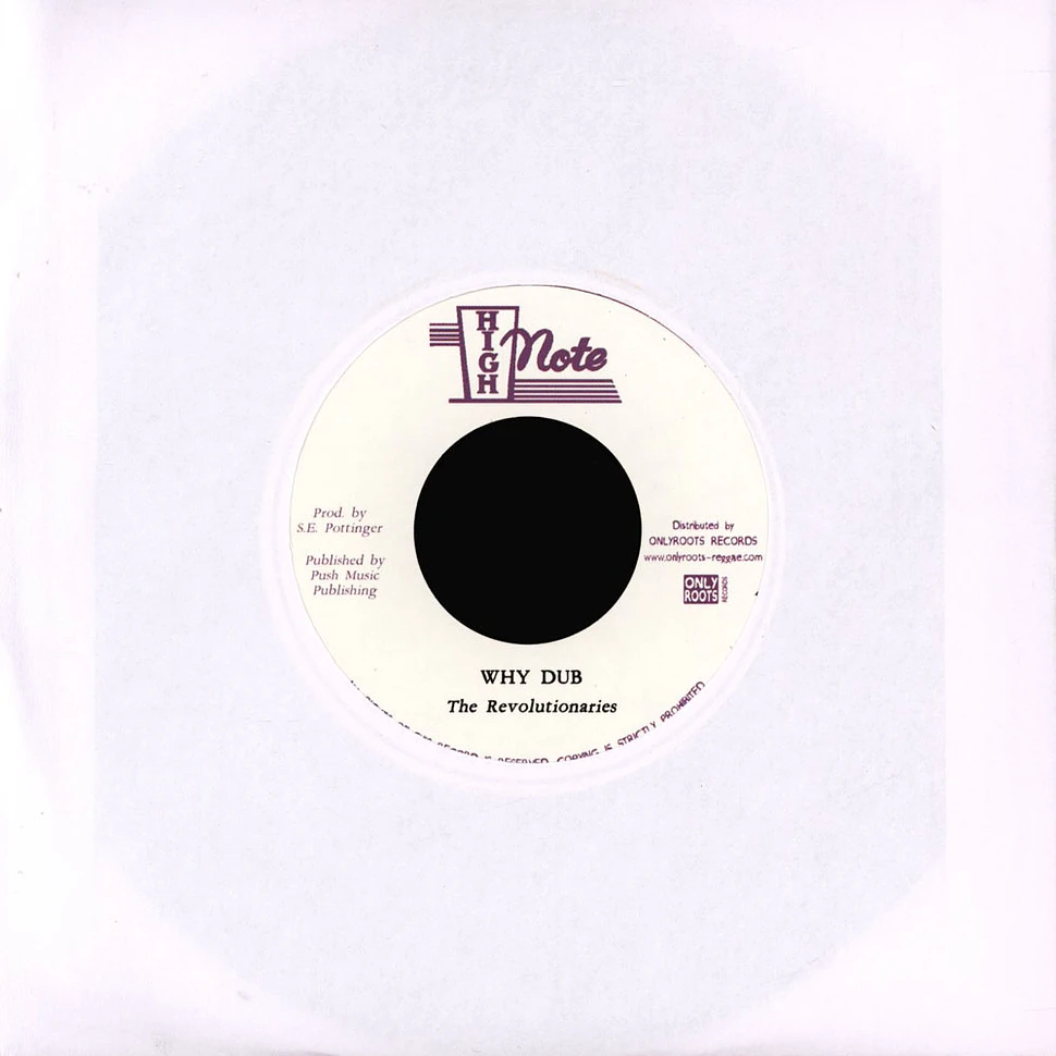 Lilian Williams , The Revolutionaries - Why Did You Use Me / Why Dub