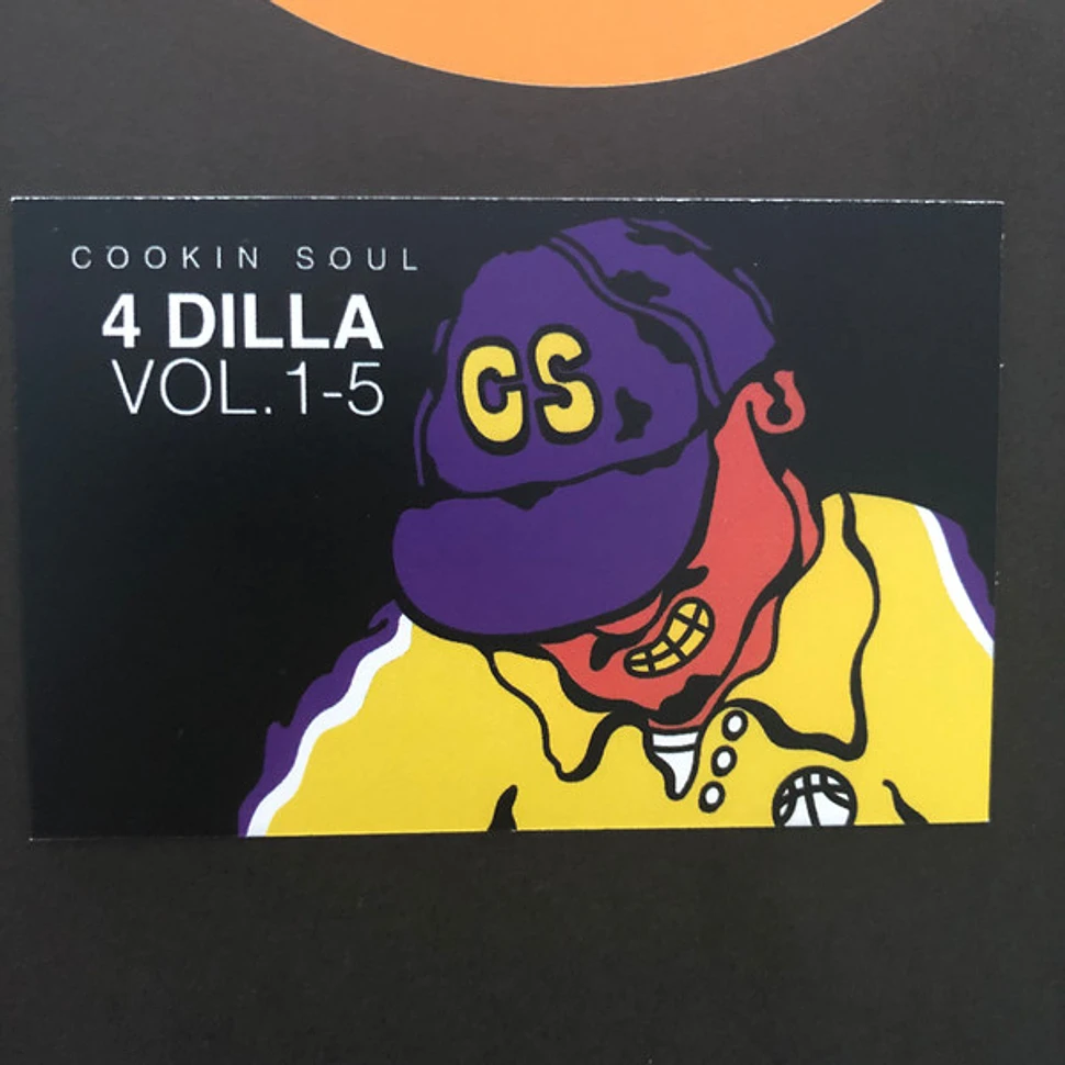 Cookin' Soul - 4 Dilla Vol. 1-5 - Vinyl LP - 2020 - EU - Original