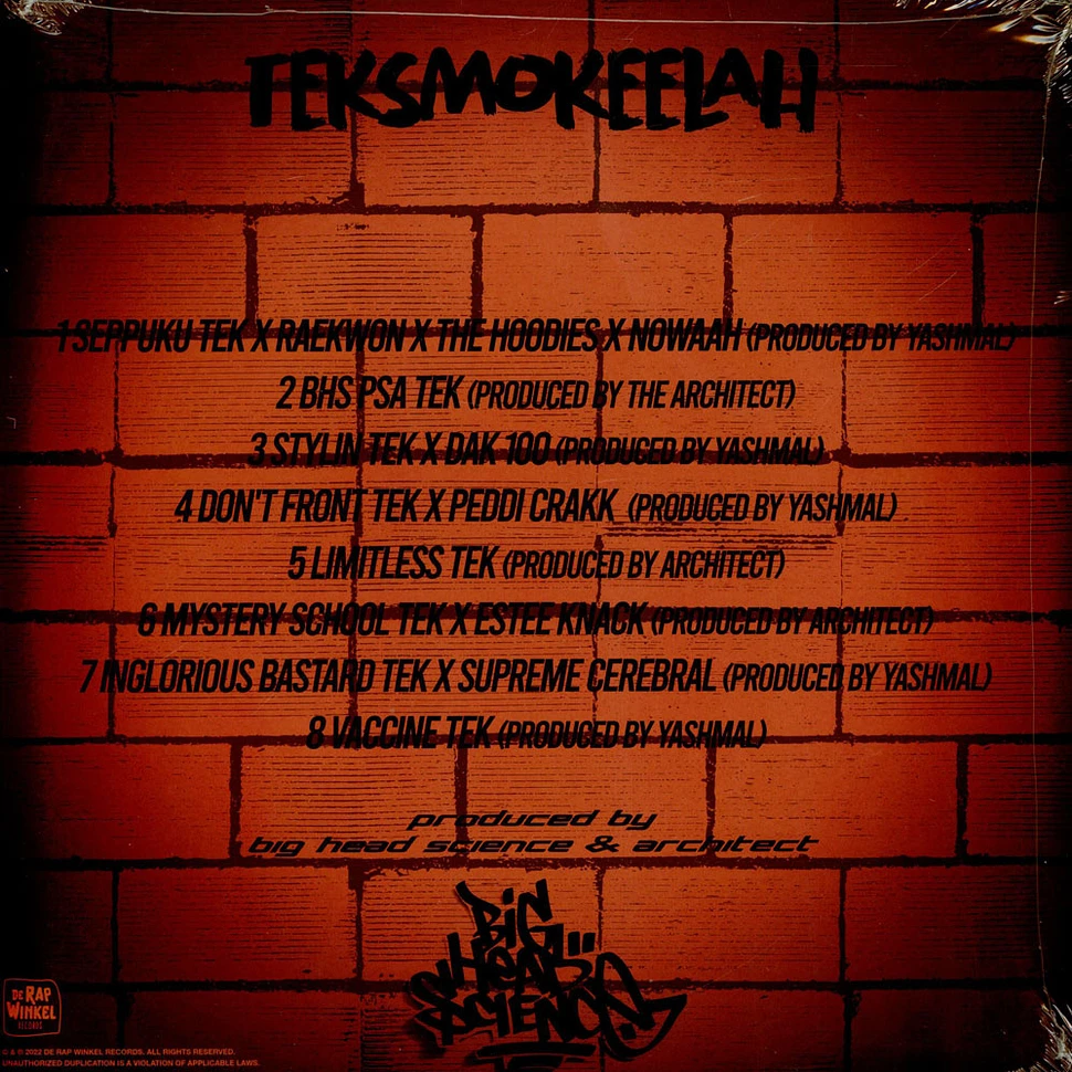 Tek (Smif-N-Wessun) - Teksmokeelah