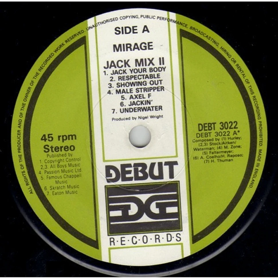 Mirage - Jack Mix II